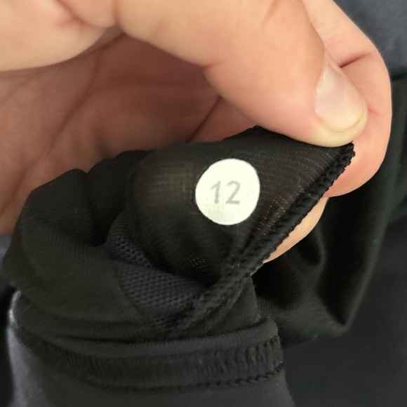 lululemon black sheer strap bra tank top - Picture 6 of 6